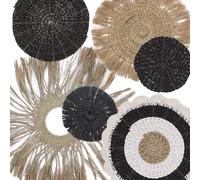 Juego de seis arte de pared natural - Colección Abu-Abu