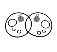 Juego de sellos de bomba de filtro, compatible con los modelos INTEX 58604 56638, incluye válvula de liberación de aire 10460/juntas tóricas 10264 10325 10134 10262 para piscinas de menos de 1500 GPH