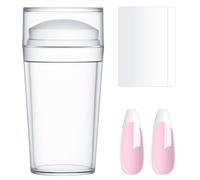 Juego de sellos de manicura francesa, sello de manicura francesa, kit profesional para uñas francesas, para herramientas de arte de uñas DIY, accesorios para herramientas de manicura francesa, para