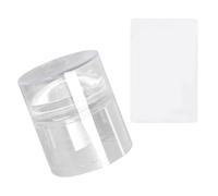 Juego de sellos de uñas precisos con placas intercambiables y rodillo de silicona para resultados profesionales, juego de estampado de uñas reutilizable