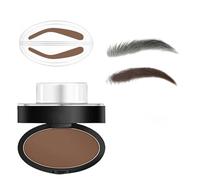 Juego de sellos para cejas, resistente al agua y al sudor, herramienta de definición de cejas apta para principiantes para mujeres, fácil de crear cejas de aspecto natural (Arched-Light Brown)