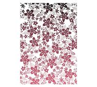 Juego de sellos transparentes Sizzix, con forma de pétalos, de Stacey Park