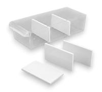 Juego de separadores compatibles con cajón Stanley 1-93-980 1-93-981 1-93-978 - Separador organizador cajón (30, blanco, pequeño 51x30 mm)