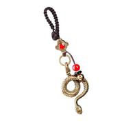 Juego de serpiente de año nuevo chino - Año de latón de la estatua de serpiente | Accesorios decorativos de colgante de serpiente artesanal de estatua vintage para decoración del