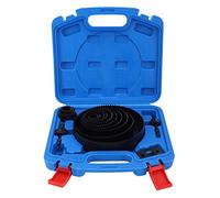 Juego De Sierra Circular De 19 Piezas Juego De Sierra Circular De Agujero De 19 Mm a 152 Mm Juego De Taladro De Agujero De Corte Circular Herramienta De Perforación De Sierra Ideal Para Taladrar