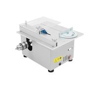 Juego de sierra circular de mesa, mini sierra de mesa, 96 W, 7 engranajes, potencia: 4000-9000 RPM, potencia: 220 V, utilizada for esmerilar y pulir