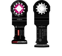 Bosch Professional Hoja de multiherramienta 10x AIZ 32 APB + 1x Expert MultiMax AIZ 32 APIT (para Láminas de acero inoxidable, Accesorios Multiherramienta)