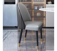 Juego de sillas de comedor de estilo nórdico, asiento y respaldo tapizados suaves, patas de roble macizo, ideal para comedor, cocina, sala de estar, recepción y oficina