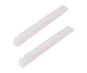 Juego de silletas y tuercas hechas a mano Almohada para cuerdas de ukelele que optimiza la resonancia de las cuerdas Textura de hueso natural para guitarras populares Precisión Tuerca de guitarra