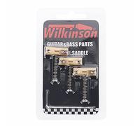 Juego de sillines de latón compensado para puente de guitarra, 3 piezas de estilo vintage Telecaster para puente de guitarra eléctrica, pieza de repuesto para Fender Tele Style