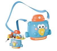 Juego de simulación infantil - Casa de juguete multifuncional, cocina simulada, caja de almacenamiento | Juguete educativo con animales, interacción de padres e hijos para el aprendizaje creativo