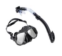 Juego de Snorkel para Adultos, Vidrio Templado y Seco con Visualización Clara, Equipo de Buceo PVC, for Nadar y Actividades Acuáticas en Playa o Piscina