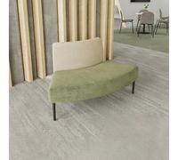 Juego de sofá y mesa de café con taburete redondo irregular para oficina, instituciones de entrenamiento, salas de lectura, sala de biblioteca