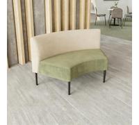 Juego de sofá y mesa de café con taburete redondo irregular para oficina, instituciones de entrenamiento, salas de lectura, sala de biblioteca