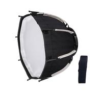 Juego de softbox octogonal multifunción de 290 mm con pequeño accesorio, diseños fáciles de plegar, modificadores de iluminación portátiles, accesorios de fotografía fáciles de transportar