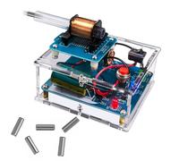 Juego de soldadura de tiro, emisor electromagnético, kit de práctica de soldadura, kit de soldadura electrónica para adultos, módulo electrónico mini convertidor de voltaje para escuela, regalo de