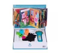 Juego de sombras con 5 cuentos y linterna.