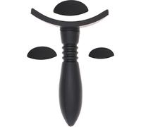 juego de sombras con aplicador y plantilla, accesorios para maquillaje