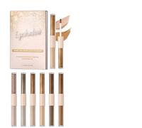 Juego De Sombras De Ojos Líquidas | 6 Piezas De Doble Punta Impermeable,Cosméticos Líquidos Para Ojos Mate Y Brillante - Para Mujeres Niñas Principiantes Viaje Diario Citas Fiesta Desplazamientos Banq