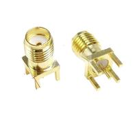 Juego de soporte de antena SMA-KE RF KHD, 5 uds., con enchufe interior y placa de soldadura de tornillo exterior(D-S1-01 13.5x8.0)