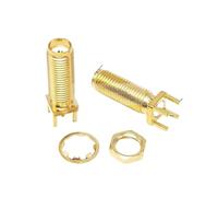 Juego de soporte de antena SMA-KE RF KHD, 5 uds., con enchufe interior y placa de soldadura de tornillo exterior(D-S1-36 22.5x17.0)