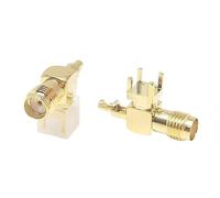 Juego de soporte de antena SMA-KE RF KHD, 5 uds., con enchufe interior y placa de soldadura de tornillo exterior(D-S1-12 19MM)