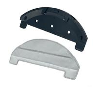Juego de soporte de fregona y almohadillas de fregona compatibles con MONSGA Soporte de fregona Kit de almohadillas de repuesto para robot MR1 Accesorio de aspiradora Limpieza eficiente Negro