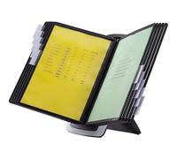 Juego de soporte de sobremesa SHERPA STYLE DURABLE, 10 marcos transparentes DIN A4