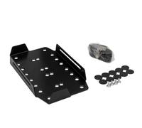 Juego de soporte para bidón FuelFriend Big 1.0 y 1.5 litros en el sistema de maleta, bidón adicional, Negro
