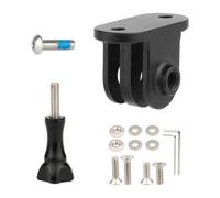 Juego de soportes de bicicleta de aleación de aluminio de alta resistencia, soporte estable para equipos de bicicleta para cámaras y lámparas al aire libre