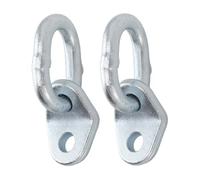 Juego de soportes de elevación de motor de acero inoxidable - Perno de elevación de capacidad de 5500 libras - Accesorio para polipasto de motor, niveladores de carga y eslingas