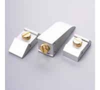 Juego de soportes de papel de lija de mano de aleación de aluminio, kit de bloque de pulido de 3 piezas con plantillas de molienda trapezoidal en ángulo y en forma de cuña para carpintería y acabado