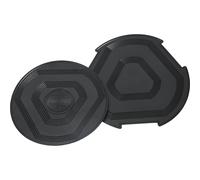 Juego de soportes de plástico para taburete rodante