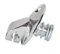 Juego de soportes de soporte para visera solar cromada de 14 piezas con tornillos y bujes para Chevrolet Camaro 1967 a 1969