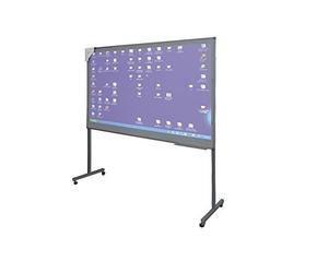 Juego de soportes metálicos con ruedas reforzados Faibo para Pizarra