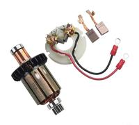 Juego de soportes para cepillos de carbono y escobillas de carbón compatibles con Makita DDF458 DF458D DHP458 BHP458 BDF458 incluye 1 soporte y 2 cepillos CB440 de 13 x 10 x 3 mm
