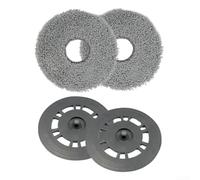 Juego de soportes para fregona y paños de plástico y microfibra, piezas de repuesto para Dreame y para robot aspirador Mova E40 Ultra, fácil instalación para una limpieza eficiente del suelo en el