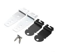 Juego de soportes para lavavajillas 8212560 8269145 para encimeras sólidas de superficie, kit de herramientas de montaje de metal robusto con tornillos para asegurar electrodomésticos integrados de