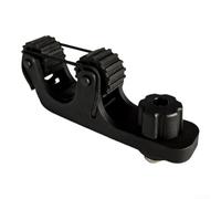Juego de soportes para remo de pista de canoa para pesca en kayak - Soporte seguro para caña de pescar con agarre ajustable para ejes estándar (C)
