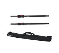 Juego de subpoles para altavoces de la serie ID de Gator Frameworks con bolsa de transporte acolchada de nylon; Conjunto de 2 soportes (GFW-ID-SPKR-SPSET)