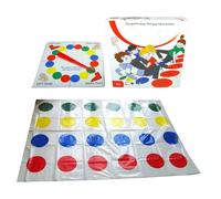Juego de suelo Family - Juego de mesa de juegos de suelo de 1,77 pulgadas, juego de equilibrio educativo para fiestas, juego interactivo multijugador, juguete de equilibrio manual en inglés para
