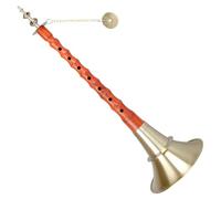 Juego De Suona Folclórica Tradicional China Con Poste De Calabaza De Caoba Indefinido Con Tazón Mediano Suona Para Principiantes (Color : 29.8cm)