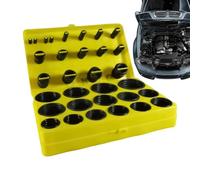 Juego de Surtido de Juntas Tóricas - Sellos de Alta Resistencia Versátiles | Kit de Reparación para Compresores de Coche y Tuberías | 30 Tamaños de Goma
