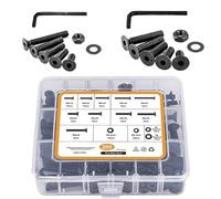 Juego de Surtido de Tuercas y Pernos | 205 Piezas De Tornillería Resistente M6/M8,Kit de Tornillos de Repuesto con Llave | Para Reparación de Electrodomésticos, Muebles, Maquinaria y Automoción