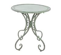 Juego de taberna para exterior de 3 piezas, muebles de jardín, combinación de mesa de comedor redonda para terraza y silla plegable, juego de mesa y silla para balcón, porche y patio, mesa de centro j