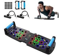 Juego de Tabla de Flexiones Prémium WIYETY para Entrenamiento de Cuerpo Entero y Flexiones Efectivas