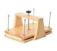 Juego de tabla de prensar plantas con placas de madera | Herramienta manual para aplanar flores, 25,4 x 20,3 cm, diseño de hardware reabierble, accesorios prensas