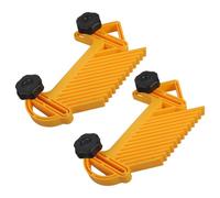 Juego de tablas de carpintería para aserrar mesa de enrutador amarillo, kit de herramientas manuales de ayuda de carpintería, tablero vertical para aplicación de mesa de enrutador, máquina de tallado