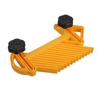 Juego de tablas de carpintería para aserrar mesa de enrutador amarillo, kit de herramientas manuales de ayuda de carpintería, tablero vertical para aplicación de mesa de enrutador, máquina de tallado