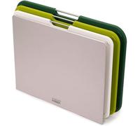 Joseph Joseph – Juego de 3 tablas de cortar Nest, codificadas por color con estuche, grandes, verde
